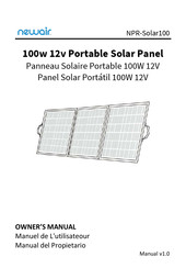 NewAir NPR-Solar100 Owner's Manual