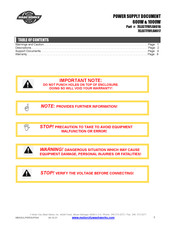 Motor City Wash Works 7ELECTFRFLSH017 Document