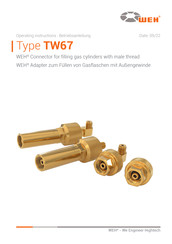 Weh TW67 Operating Instructions Manual
