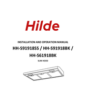 Hilde HH-S61918BK Installation And Operation Manual