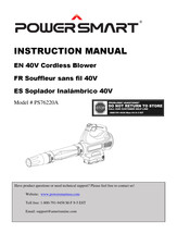 Power smart PS76220A Instruction Manual