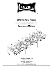 Landoll 2512F-13-30 Operator's Manual