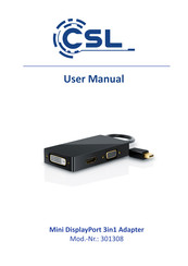 CSL 301308 User Manual
