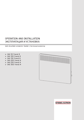 STIEBEL ELTRON CNS 200 TREND Operation And Installation Manual