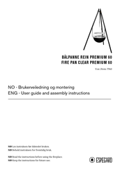 ESPEGARD CLEAR PREMIUM 60 User Manual And Assembly Instructions
