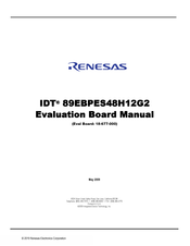 Renesas IDT 89EBPES48H12G2 Manual