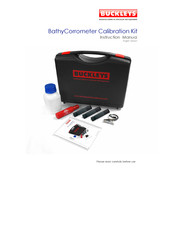 Buckleys BathyCorrometer Calibration Kit Instruction Manual