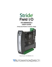 STRIDE SIO-MB08ADS-2 User Manual