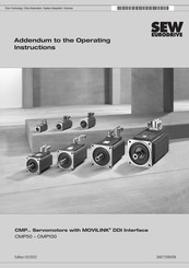 SEW-Eurodrive CMP100 Addendum To The Operating Instructions