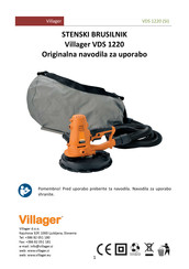 Villager VDS 1220 Original Instruction Manual