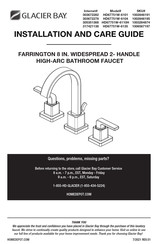 Glacier bay FARRINGTON HD67751W-6101 Installation And Care Manual