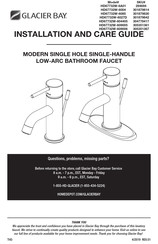 Glacier bay MODERN HD67732W-6A01 Installation And Care Manual