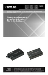 Black Box LHC013A-R3 Quick Start Manual