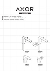 Hans Grohe AXOR Urquiola 11220 1 Series Installation/User Instructions/Warranty