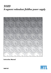 MTL 9189 Instruction Manual
