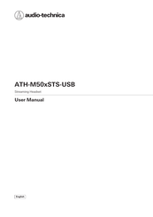 Audio Technica ATH-M50xSTS-USB User Manual