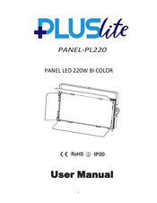 PLUSLITE PANEL-PL220 User Manual