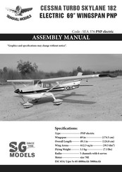Seagull Models SEA 376 PNP electric Assembly Manual