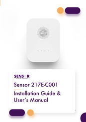 Sensor 217E-02 Installation Manual & User Manual