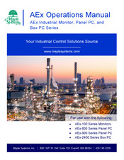 Maple Systems AEx-100 Series Operation Manual