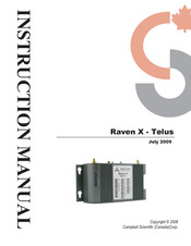 Campbell Airlink Raven X-Telus Instruction Manual