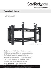 StarTech.com VIDWALLMNT Manual