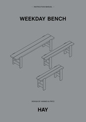 Hay WEEKDAY BENCH Instruction Manual