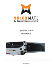 Dawson MULCH MATE DS1000 Operator's Manual