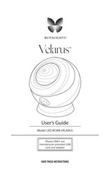 BlissLights Velarus LED-RCWB-VELARUS User Manual