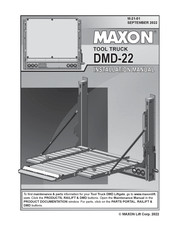 Maxon DMD-22 Instruction Manual