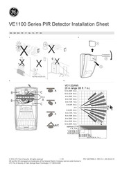 GE VE1100 Series Installation Sheet