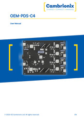 CAMBRIONIX OEM PDS-C4 User Manual