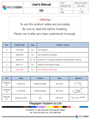 MEGAGEN N2 User Manual