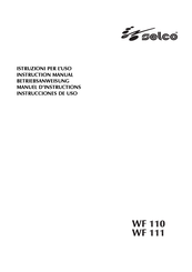 Selco WF 110 Instruction Manual