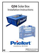 Priefert Q36 Installation Instructions Manual