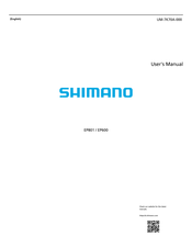 Shimano EP801 User Manual