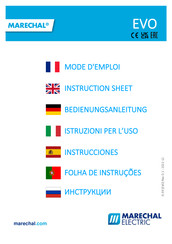 Marechal Electric EVO Instruction Sheet
