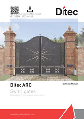 DITEC ARC 1BH Technical Manual