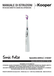 Kooper Sonic Pulse 2192267 User Instructions