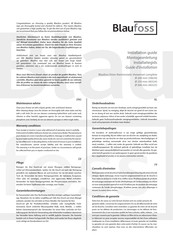 Blaufoss Orion 39634 Installation Manual