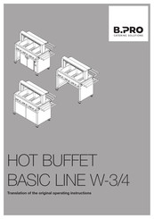 bPro BASIC LINE W-4 Translation Of The Original Operating Instructions