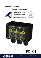 K&G GROEP NANO MARINE Owner's Manual