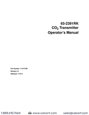Rki Instruments 65-2391RK Operator's Manual