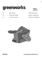 GreenWorks PA351K Operator's Manual