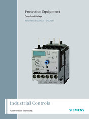 Siemens SIRIUS 3RU1.1 Reference Manual