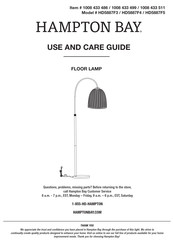 HAMPTON BAY HD5887F4 Use And Care Manual