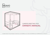 MEAVO CAMDEN MEETING POD Owner's Manual