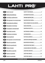 Lahti Pro L30417 User Manual