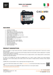 DALCNET MINI-1CV-CASAMBI Device Manual