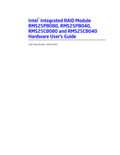 Intel RMS25PB080 Hardware User's Manual
